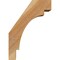 Ekena Millwork 6"W x 10"D x 14"H Merced Rough Sawn Knee Brace, Western Red Cedar BRC06X10X14MRC00RWR - alternate 2